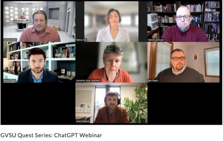GVSU Quest Series Panel discusses ChatGPT